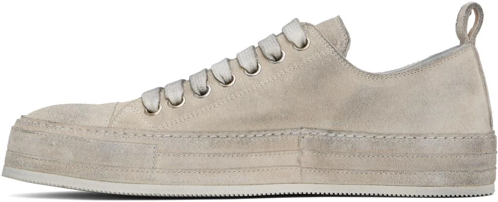 ANN DEMEULEMEESTER Gray Gert Low-Top Sneakers 3