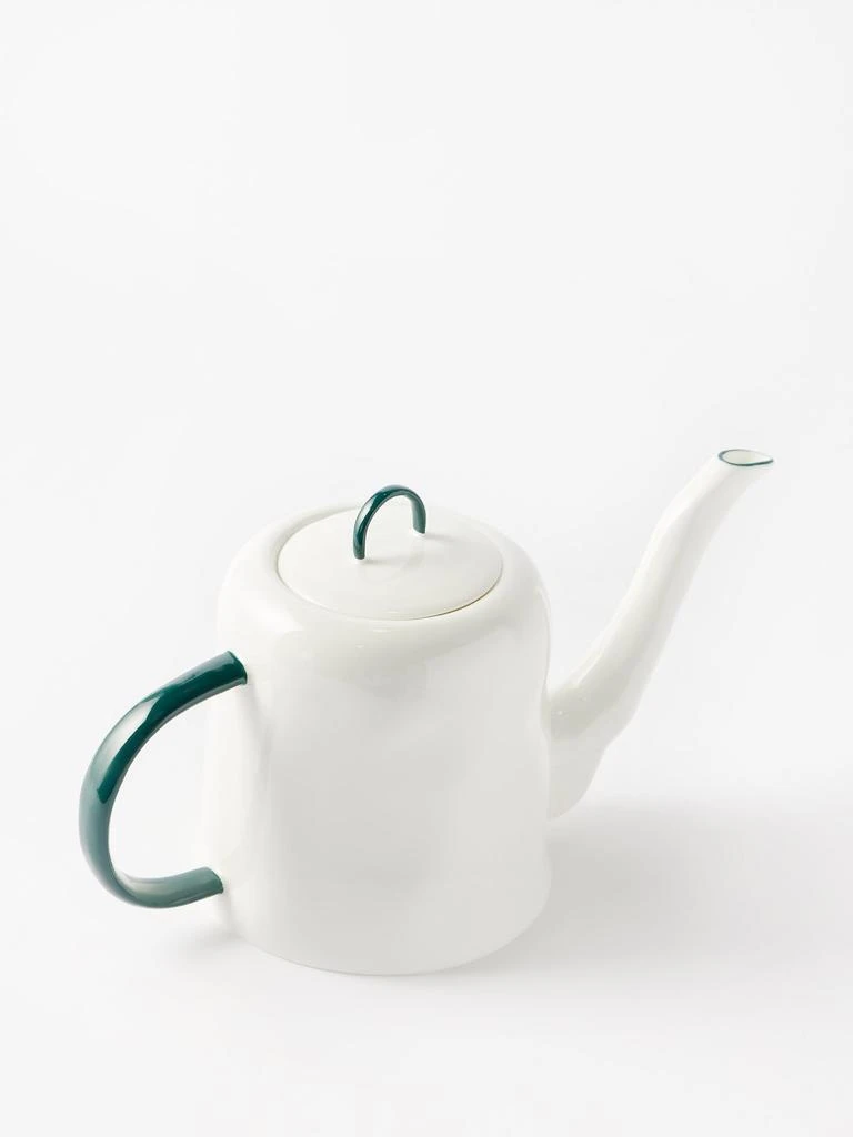 Feldspar Painted-handle 1L fine china teapot 3