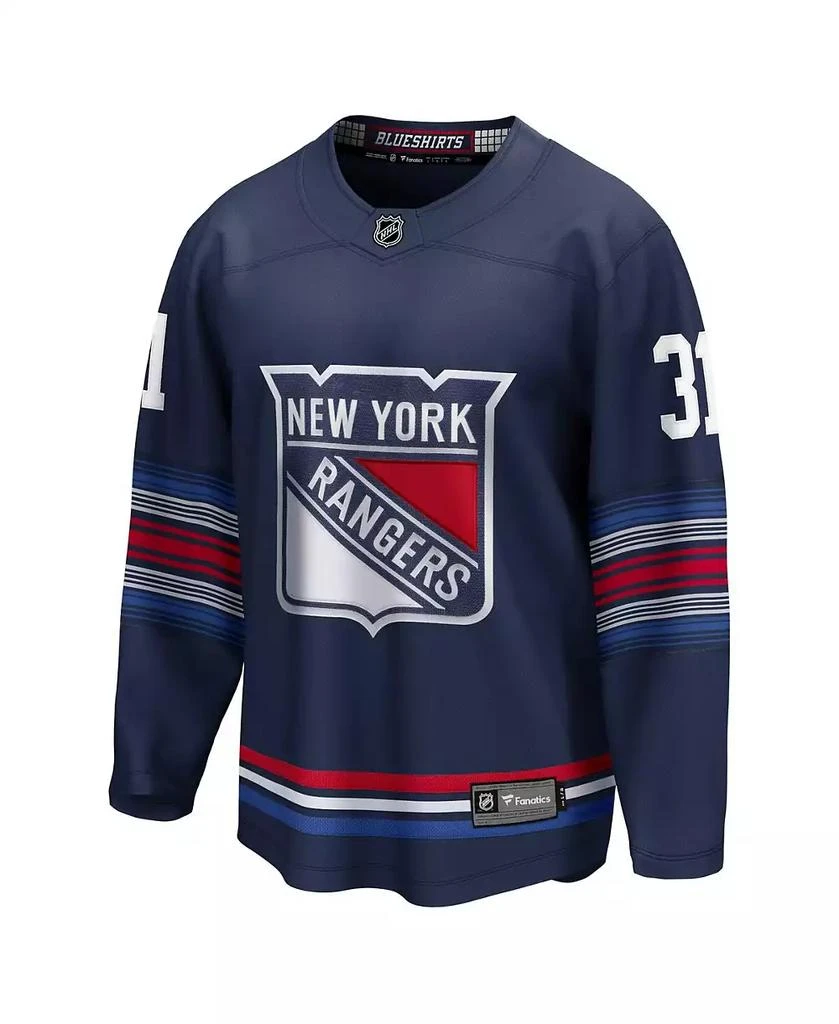 Fanatics Men's Igor Shesterkin Navy New York Rangers Alternate Premier Breakaway Player Jersey 3