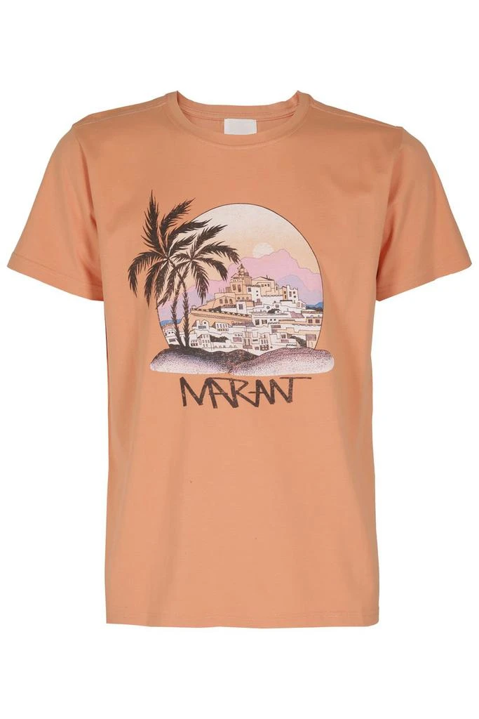 Isabel Marant Isabel Marant Graphic Printed Crewneck T-Shirt 1
