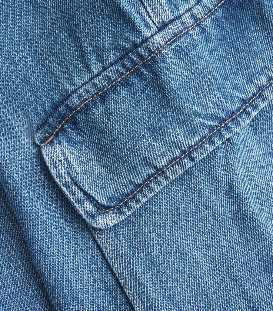 7 For All Mankind Lustre Cargo Palazzo Jeans 5