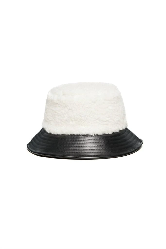 Jocelyn Women's Krush Bucket Hat In Ivory/black 1
