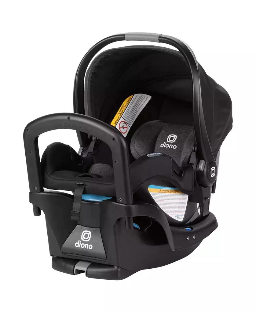 Diono Quantum 4 3-in-1 Travel System with LiteClik30 R SafePlus Infant Car Seat and Base, Gray Slate 7