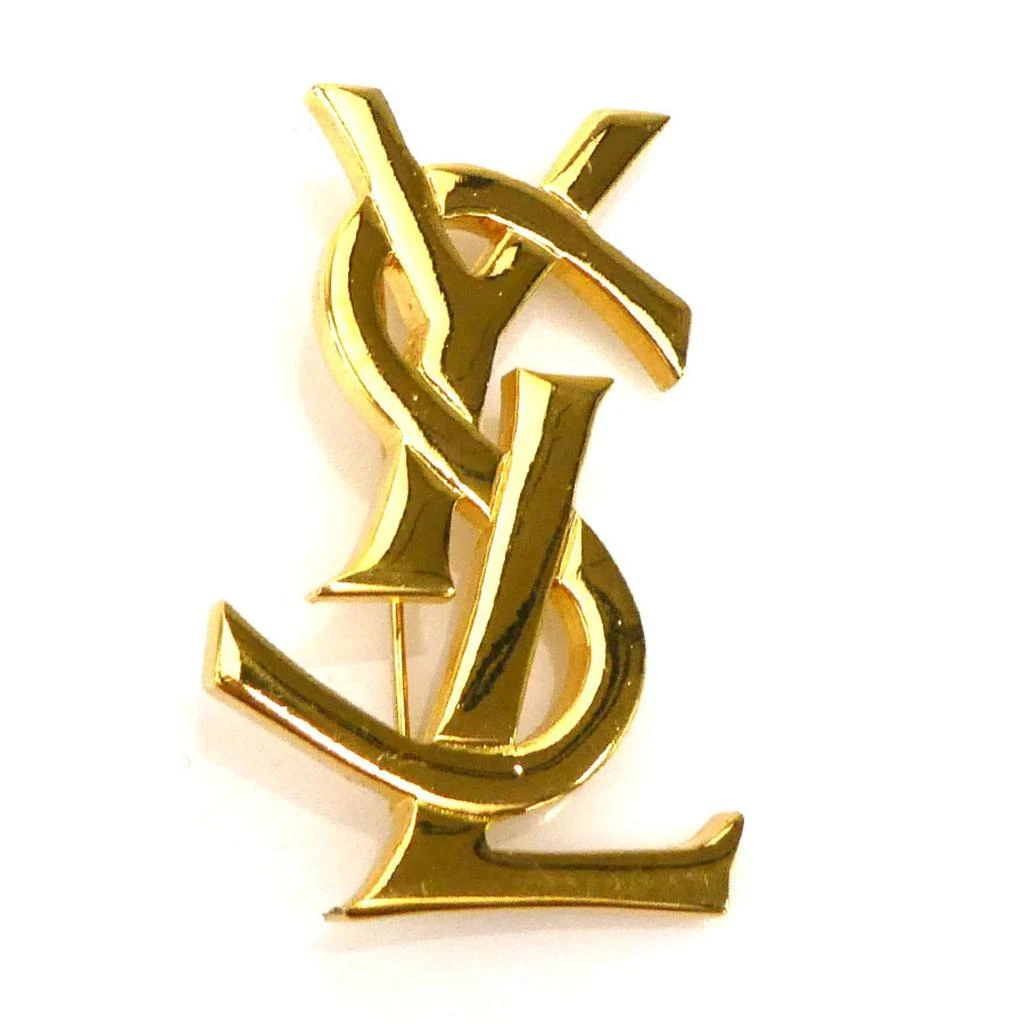 Yves Saint Laurent Metal Brooch (Pre-Owned)
