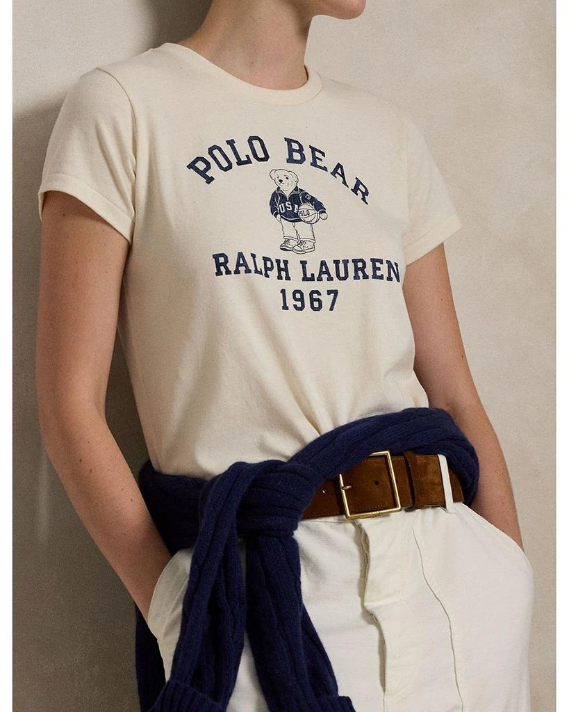 Ralph Lauren Lauren Ralph Lauren Polo Bear Cotton Jersey Tee 4