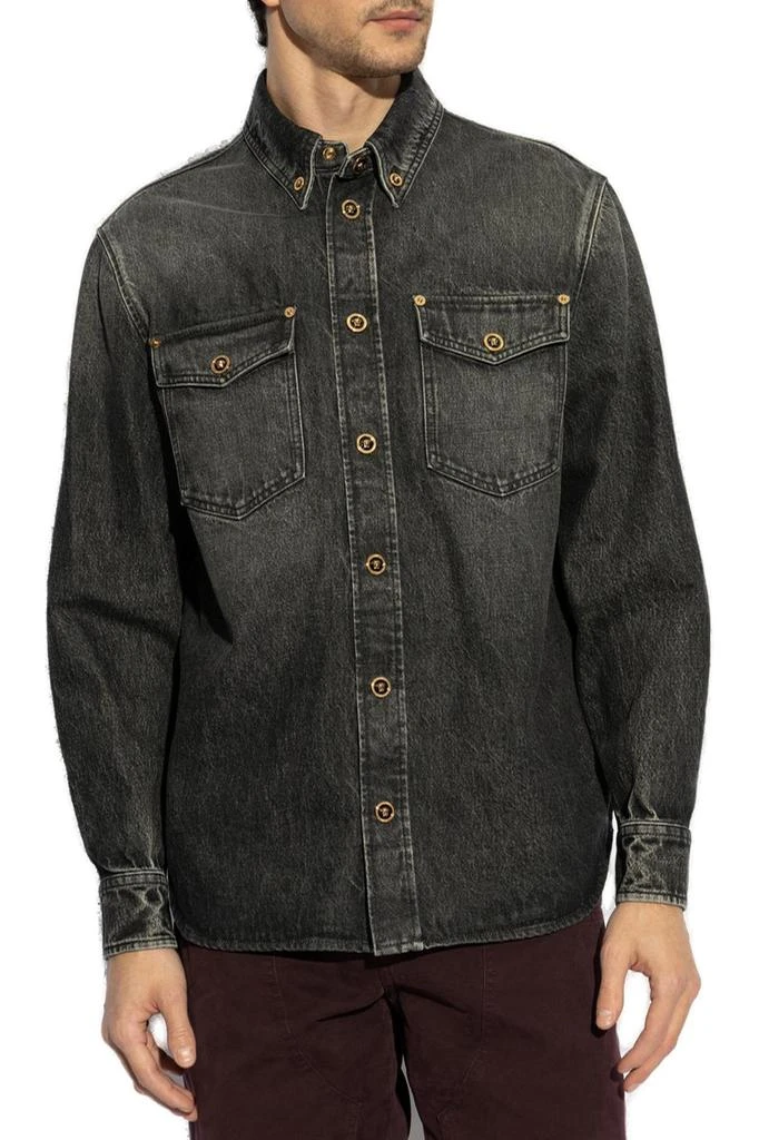 Versace Versace Button-Up Denim Shirt 2