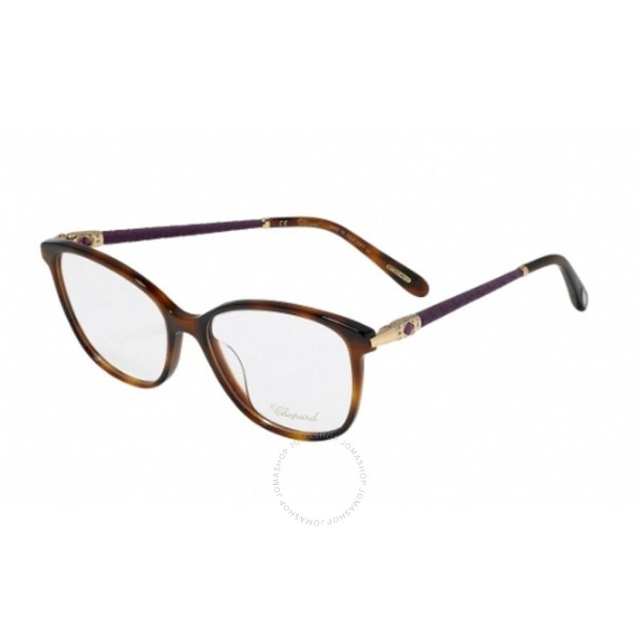 Chopard Demo Rectangular Unisex Eyeglasses VCH255S 0752 54