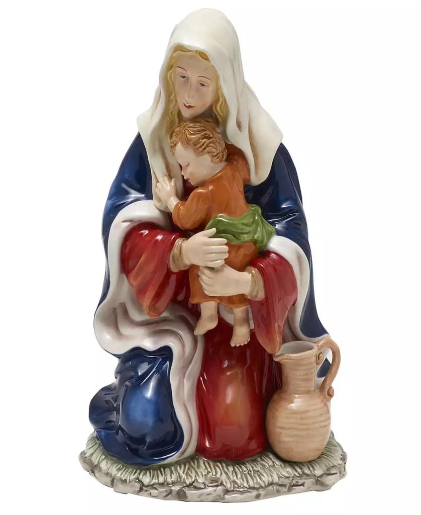Fitz and Floyd Madonna and Child Figurine, 9.25-inch