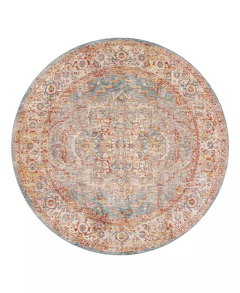 Surya Mirabel MBE-2310 7'10" x 7'10" Round Area Rug 1