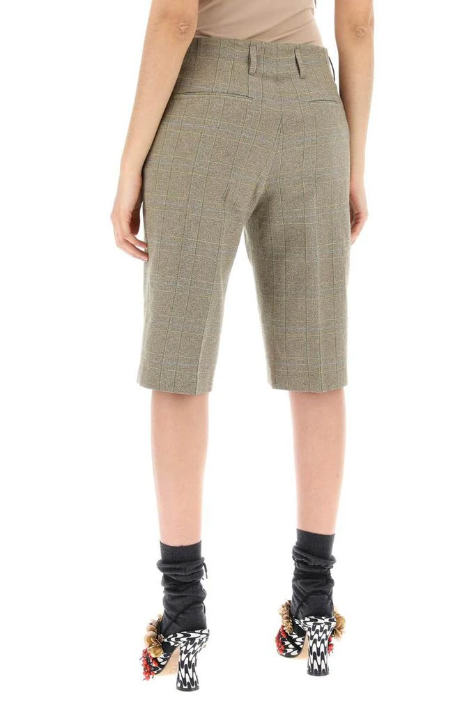 Dries Van Noten "plaid cotton blend bermuda shorts in 3