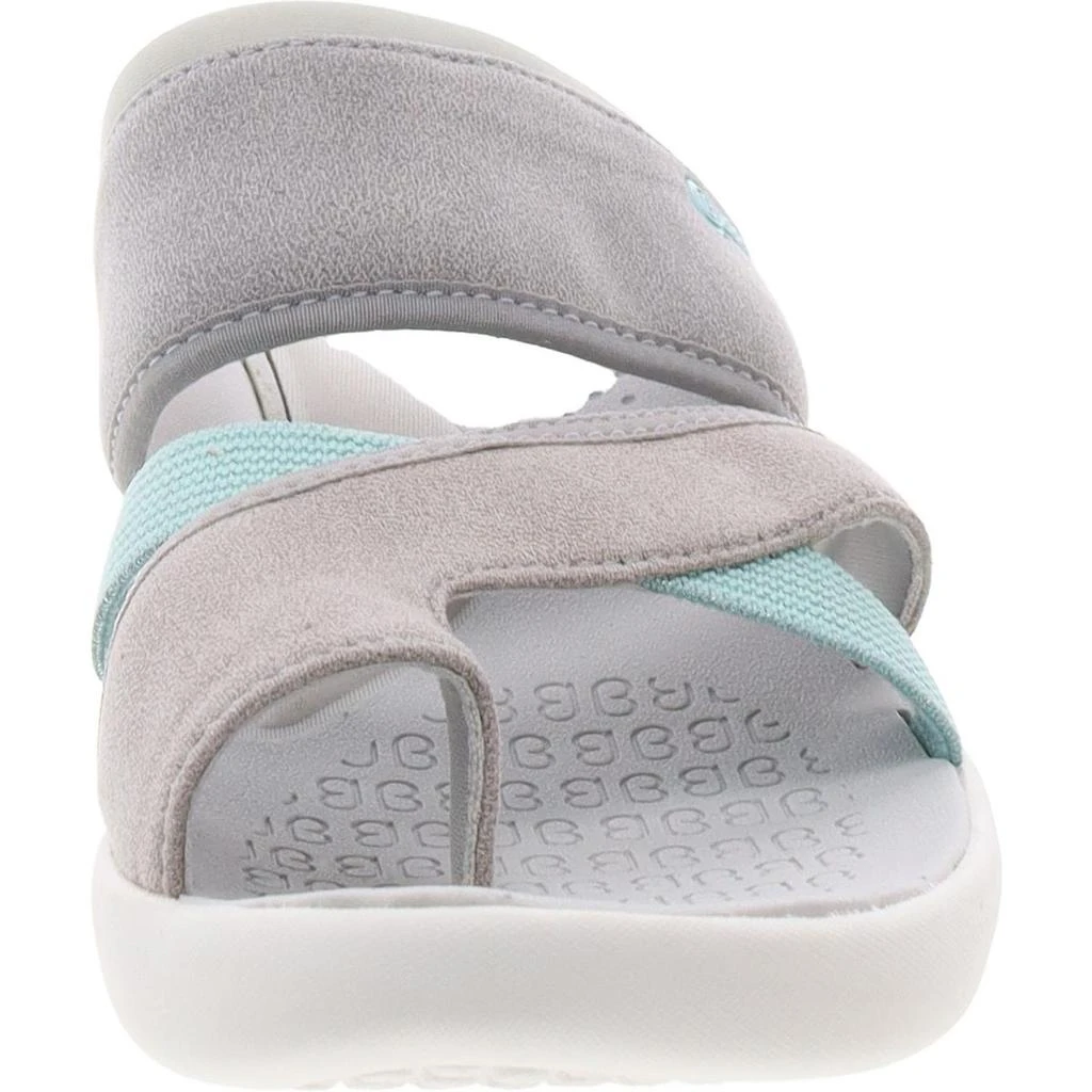 Bzees Callie Womens Toe Loop Slide Sandals 2