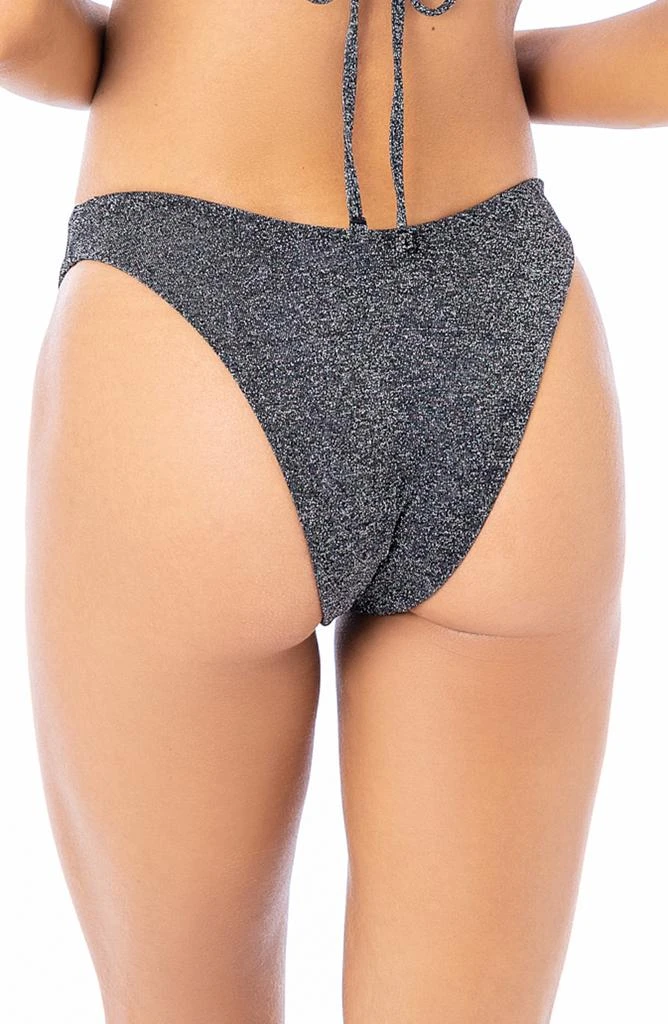 Maaji Splendour Metallic High Leg Bikini Bottoms 2