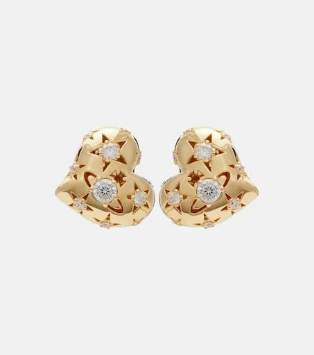 Vivienne Westwood Lee embellished earrings 1