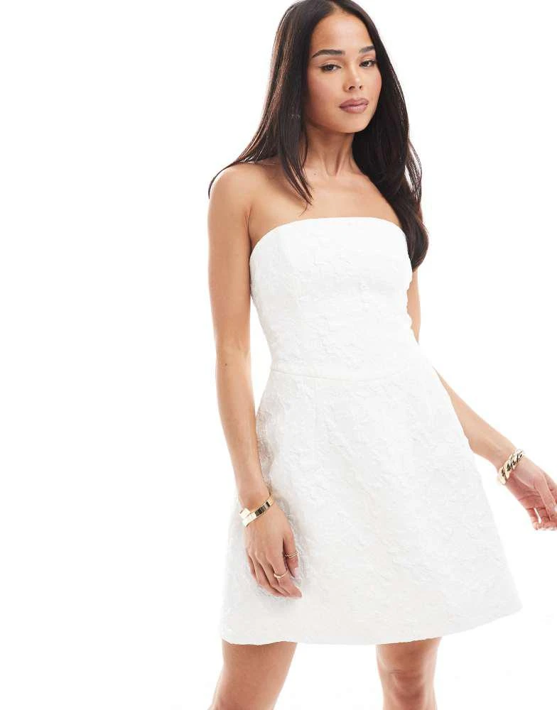 chinese dress ladies Forever New White Lace Hi/Low Dress- Size 6 (see notes)