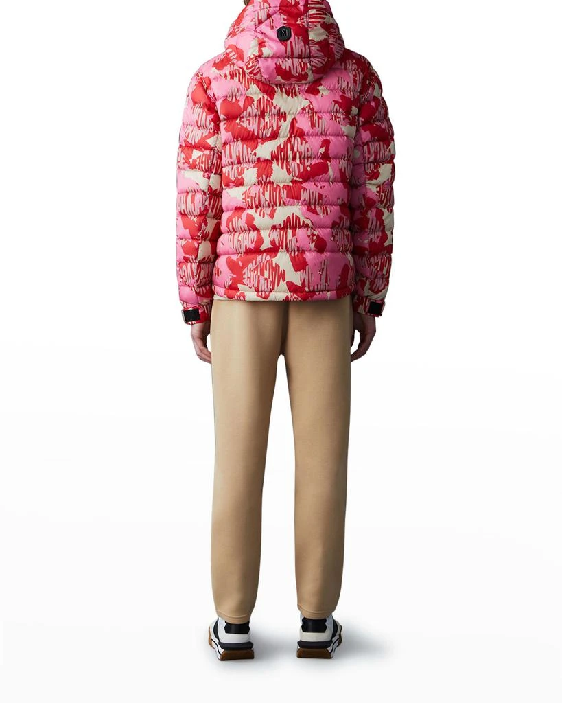 Mackage Men's Keagan-NV Printed Puffer Jacket 3