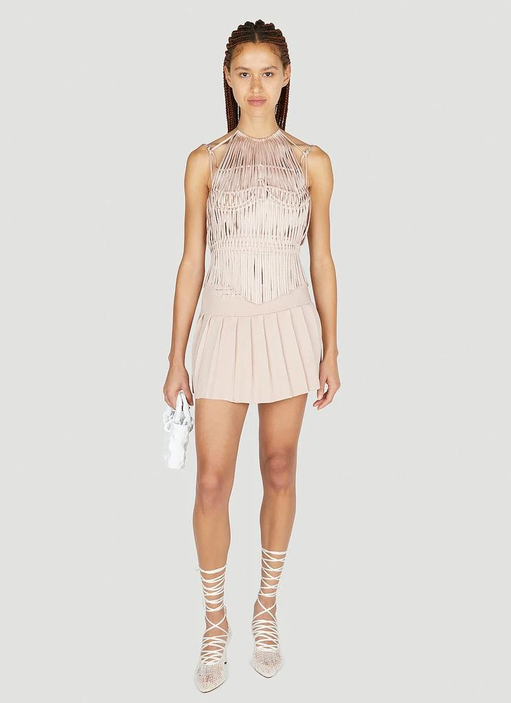 Isa Boulder Interwoven Mini Skirt 2