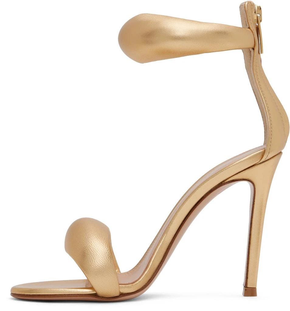 Gianvito Rossi Gold Bijoux Heeled Sandals 3