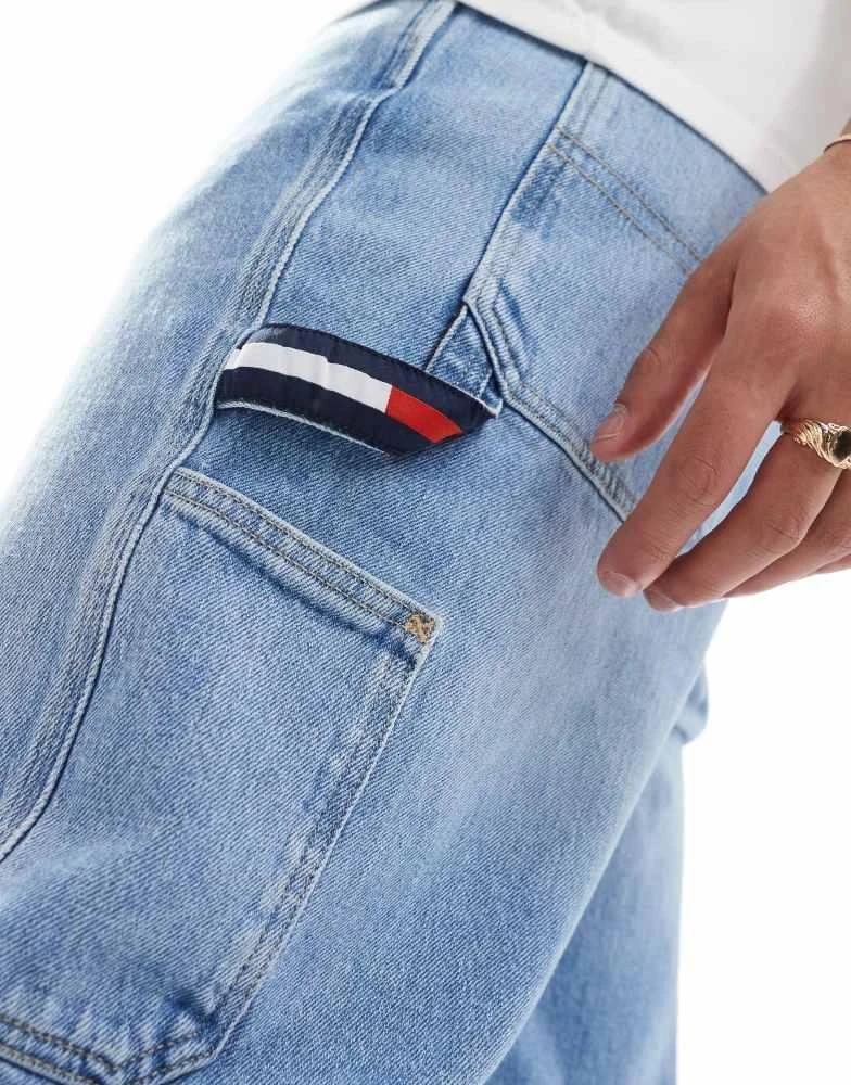 Tommy Jeans Tommy Jeans skater carpenter jeans in light wash 3