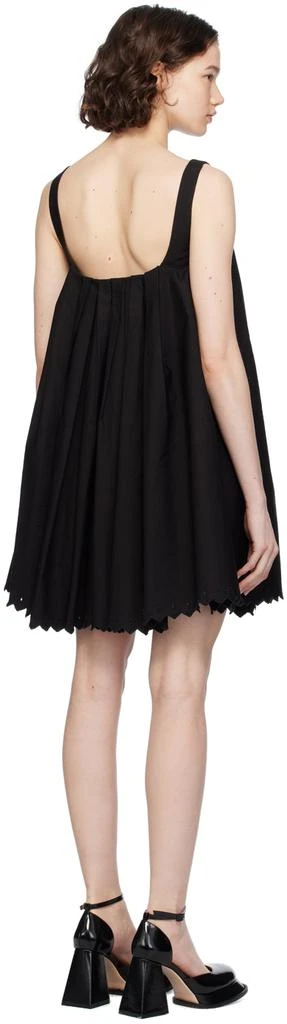 pushBUTTON Black Pleated Minidress 3