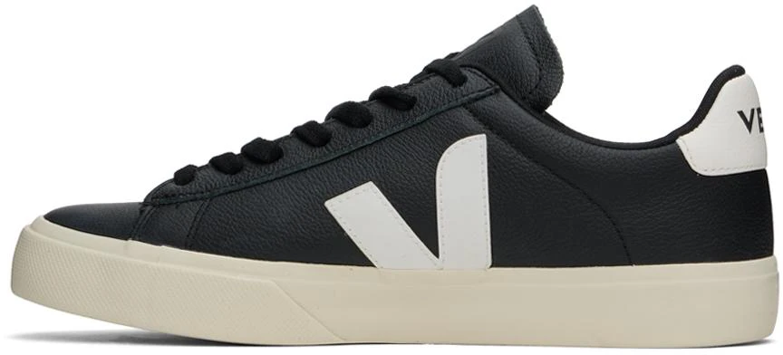 Veja Black Campo Leather Sneakers 3