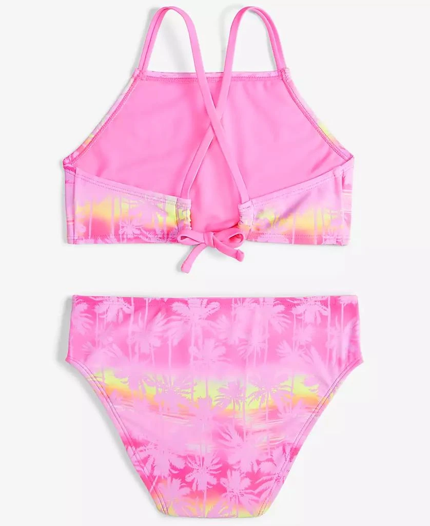 Breaking Waves Big Girls 2-Pc. Miami Dawn Printed Swimsuit 2