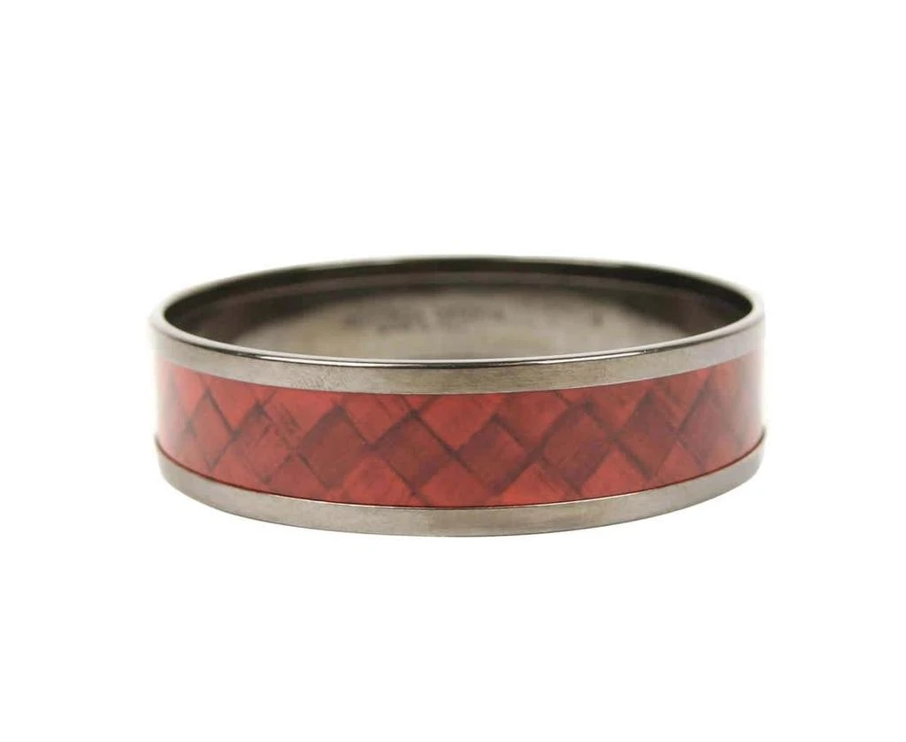 Bottega Veneta Women
s Enamel Metal Woven Bracelet (Small)