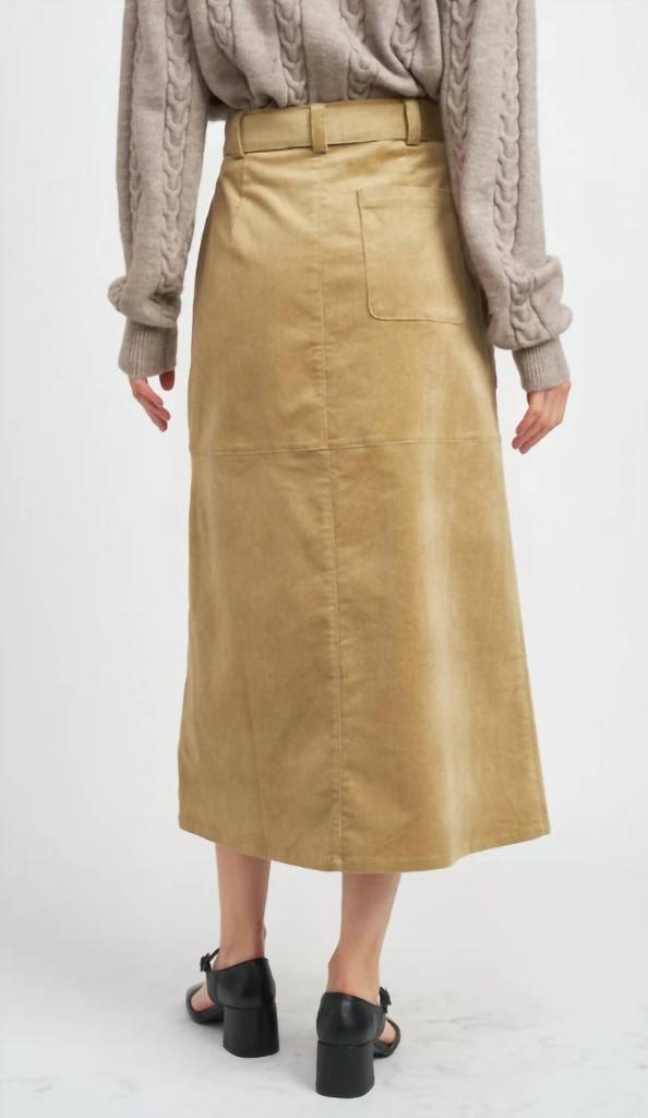 EMORY PARK Emory Park - Corduroy Midi Skirt