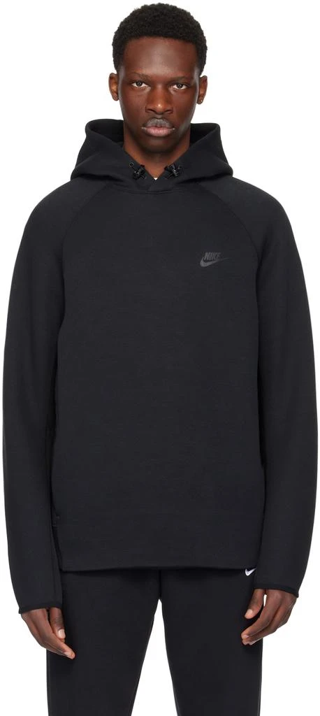 NIKE Black Printed Hoodie 1