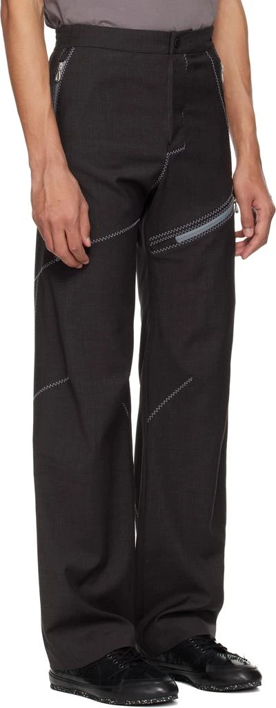 Kiko Kostadinov Brown Fosco Trousers 2