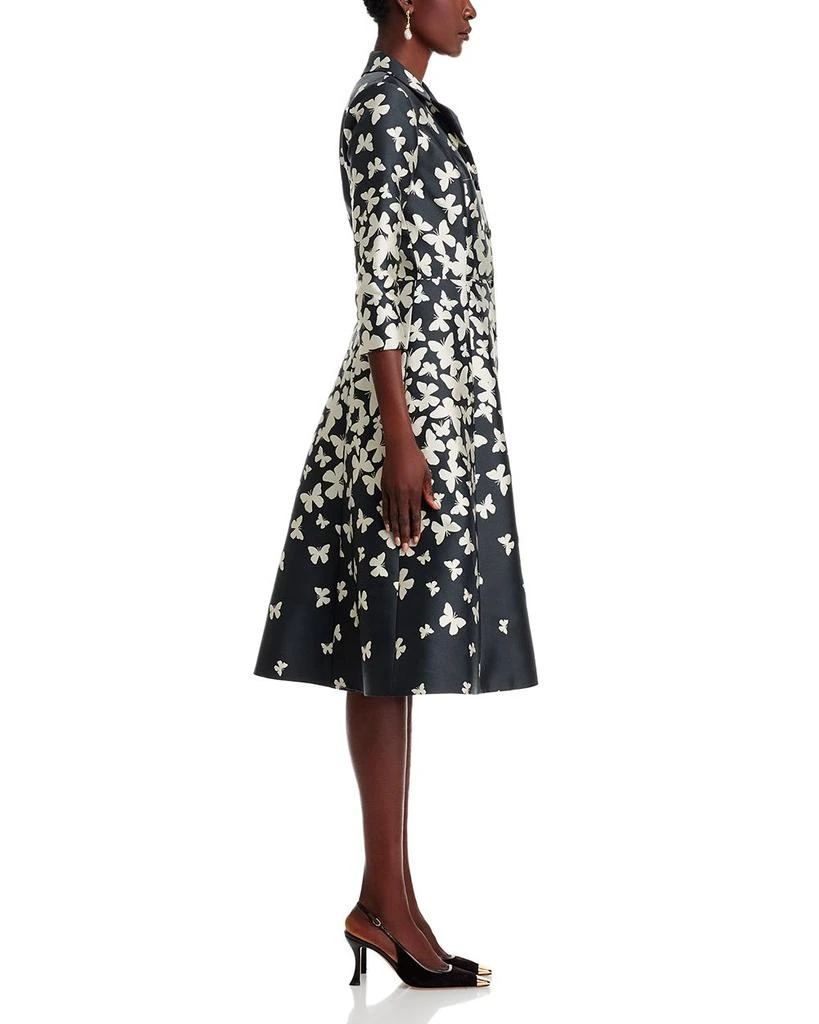 Teri Jon Butterfly Button Front Dress 5