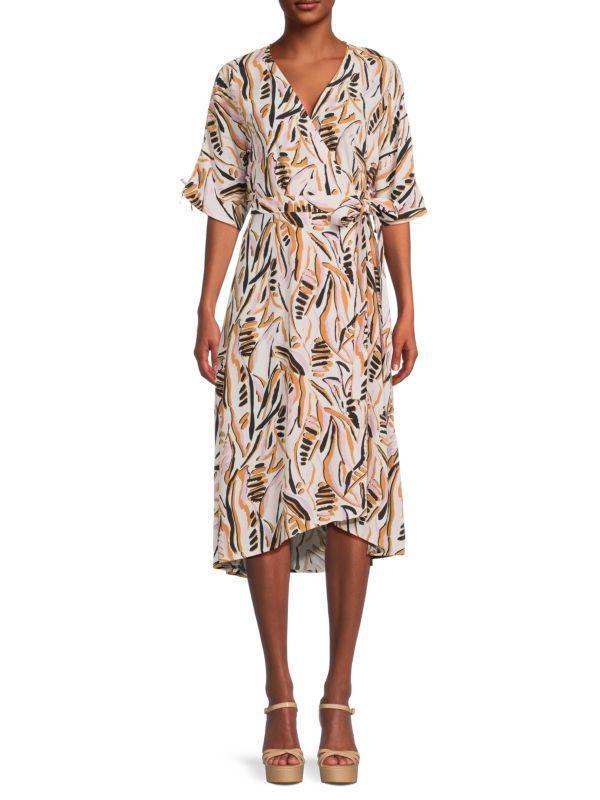 ba&sh Botanical Wrap Dress