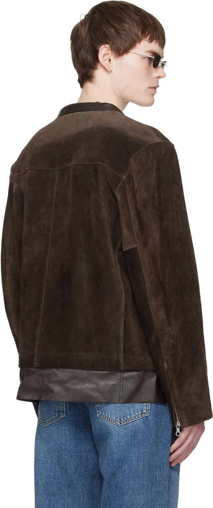 Our Legacy Brown Drift Suede Jacket 3