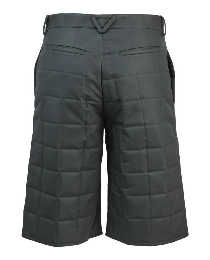 Bottega Veneta Leather Quilted Puffer Shorts 2