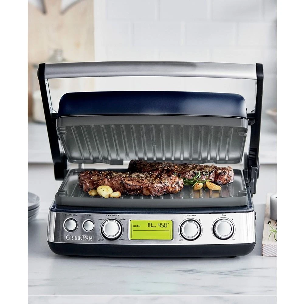 GreenPan Elite 13.9" Multi Grill, Griddle, Waffle Maker 2