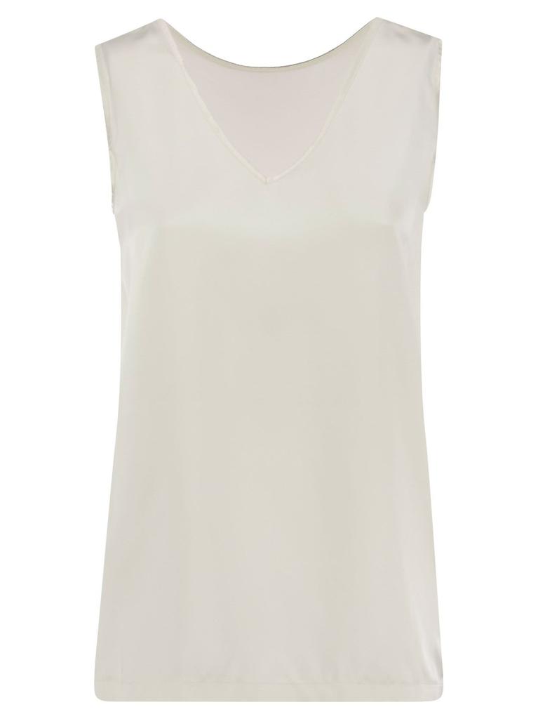 Tシャツ・カットソー FABIANA FILIPPI Linen shirt with drawstring Fabiana Filippi LINEN SHIRT WITH DRAWSTRING - Shirts