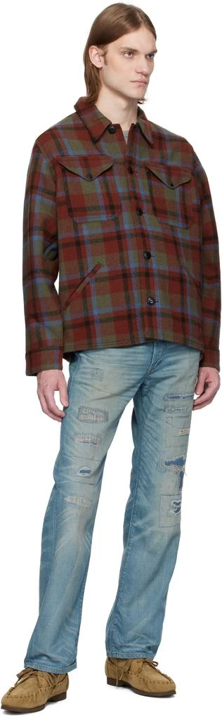 RRL Blue 5-Pocket Plainfield Selvedge Jeans 4