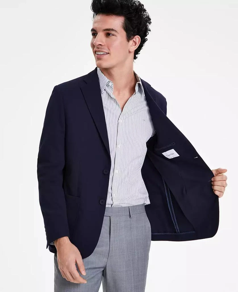 Calvin Klein Men's Slim-Fit Knit Blazer 4
