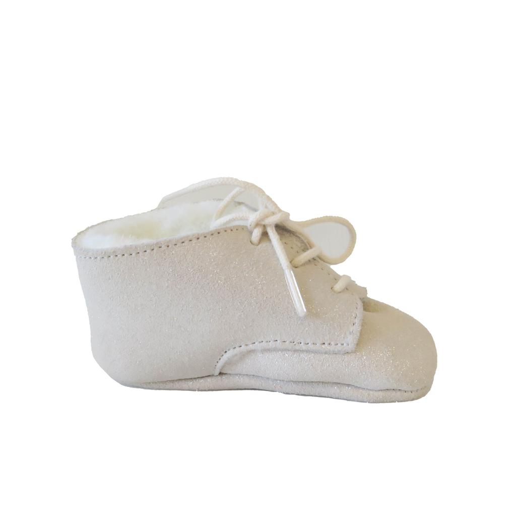 Jacadi Girls Ivory Sparkle Shoes