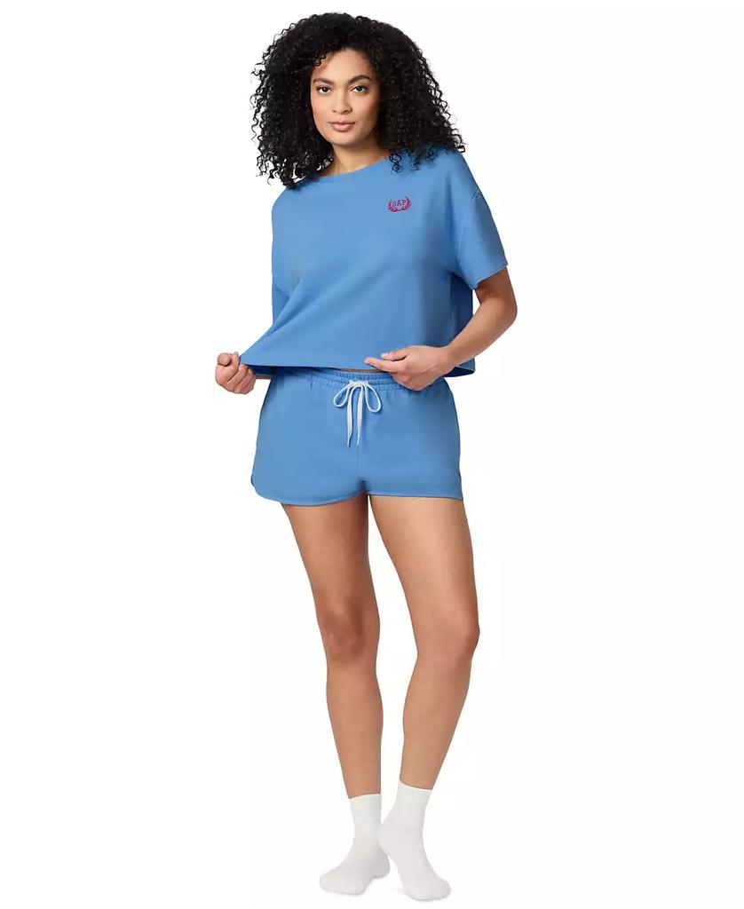 GAP Women's Short-Sleeve French Terry Pajama Set