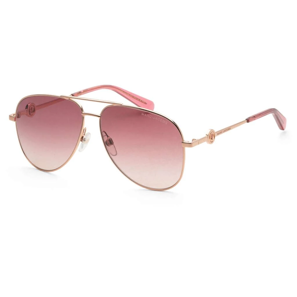 Marc Jacobs Marc Jacobs Women's Gold Aviator Sunglasses 1