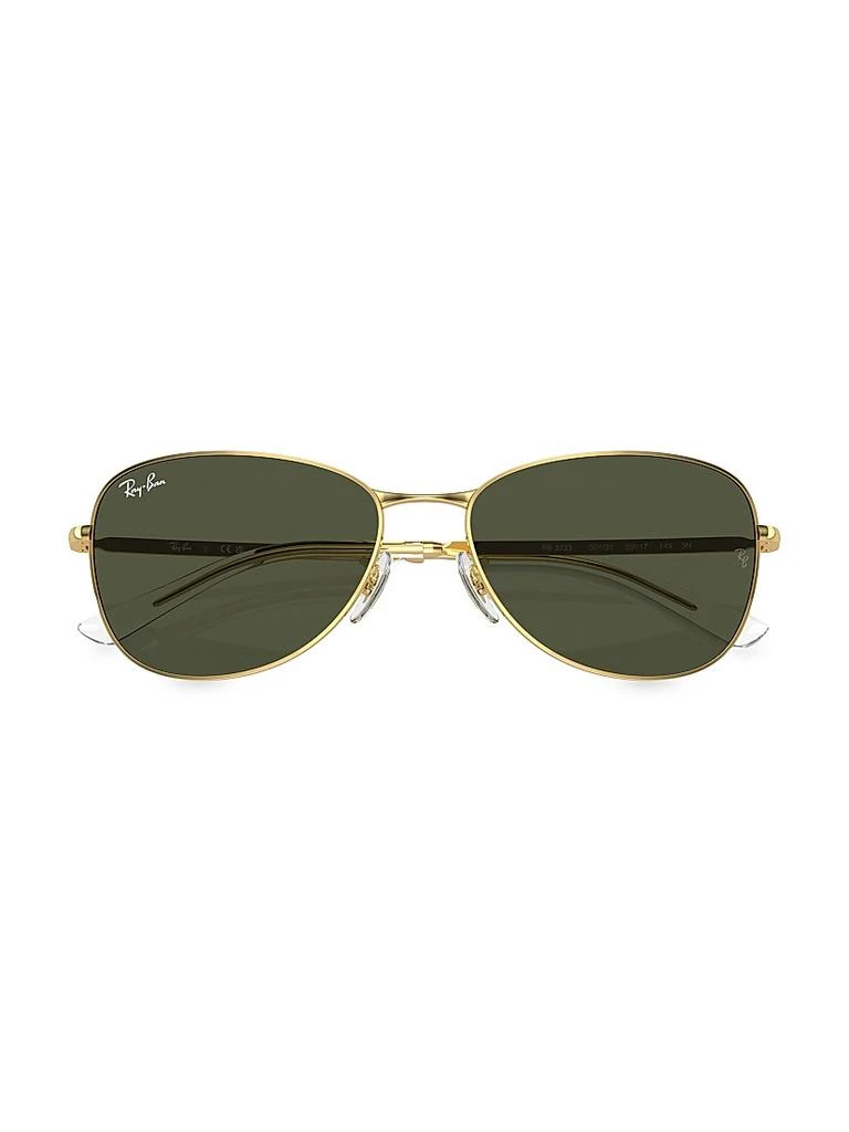Ray-Ban RB3733 56MM Aviator Sunglasses 5
