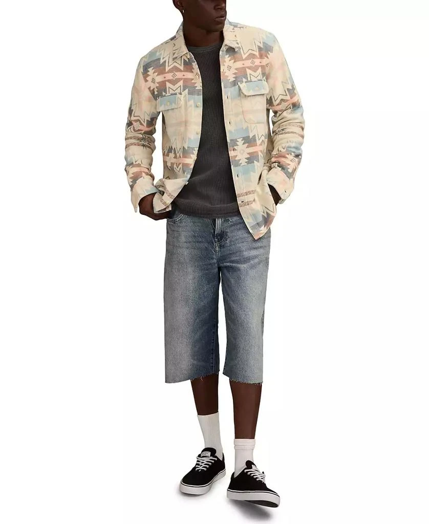 Lucky Brand Men
s Jacquard Utility Shirt 2