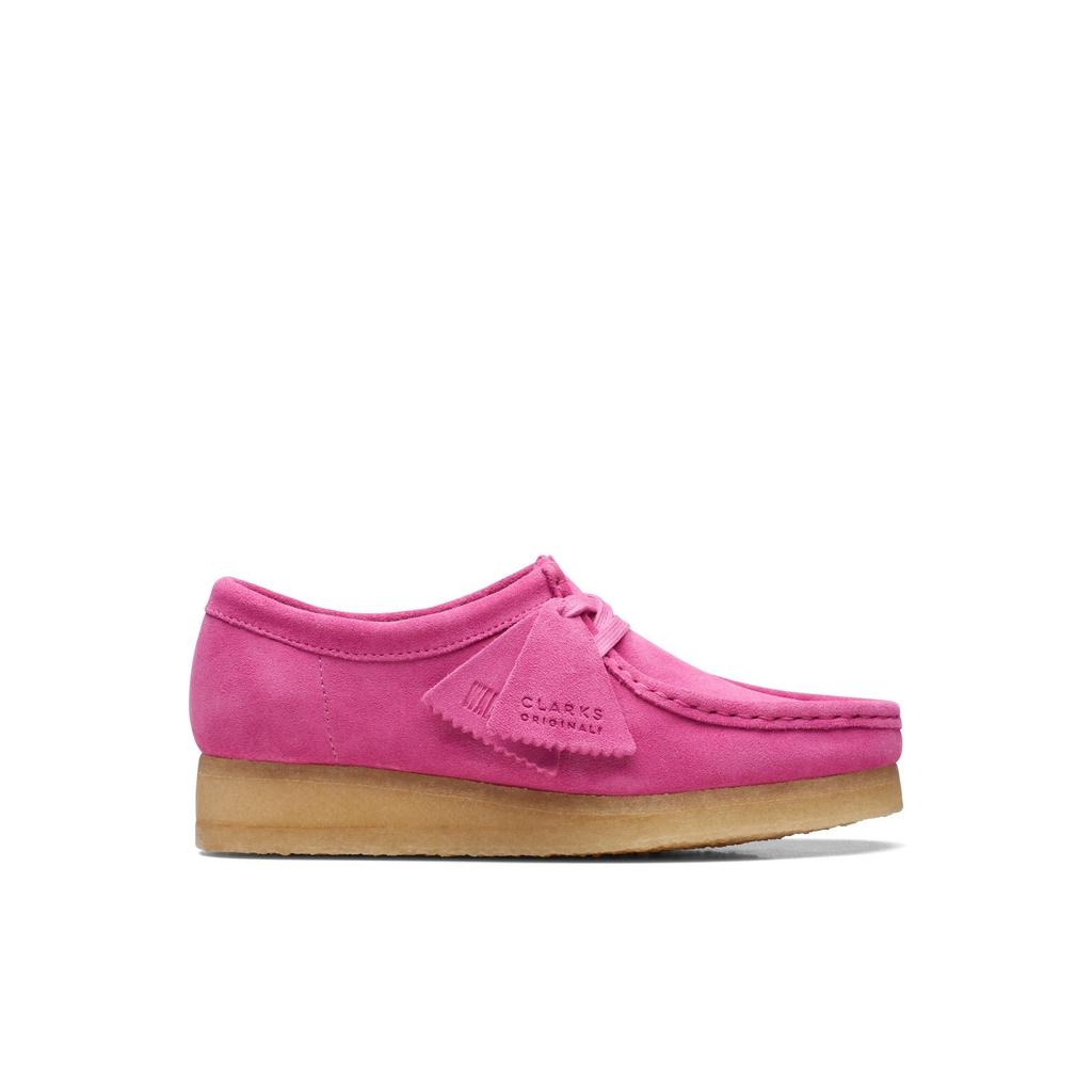 Clarks Clarks - Chaussures Wallabee - Pink Suede - Femme