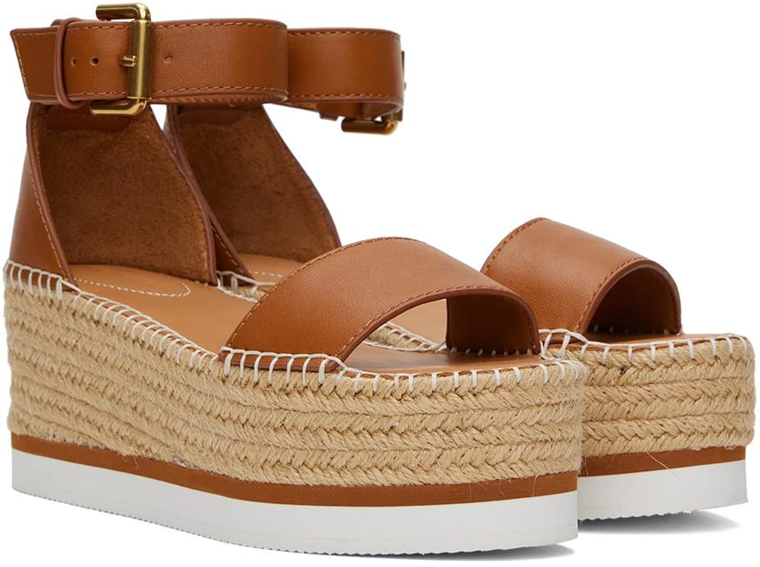 See by Chloé Tan Glyn Espadrille Sandals 4