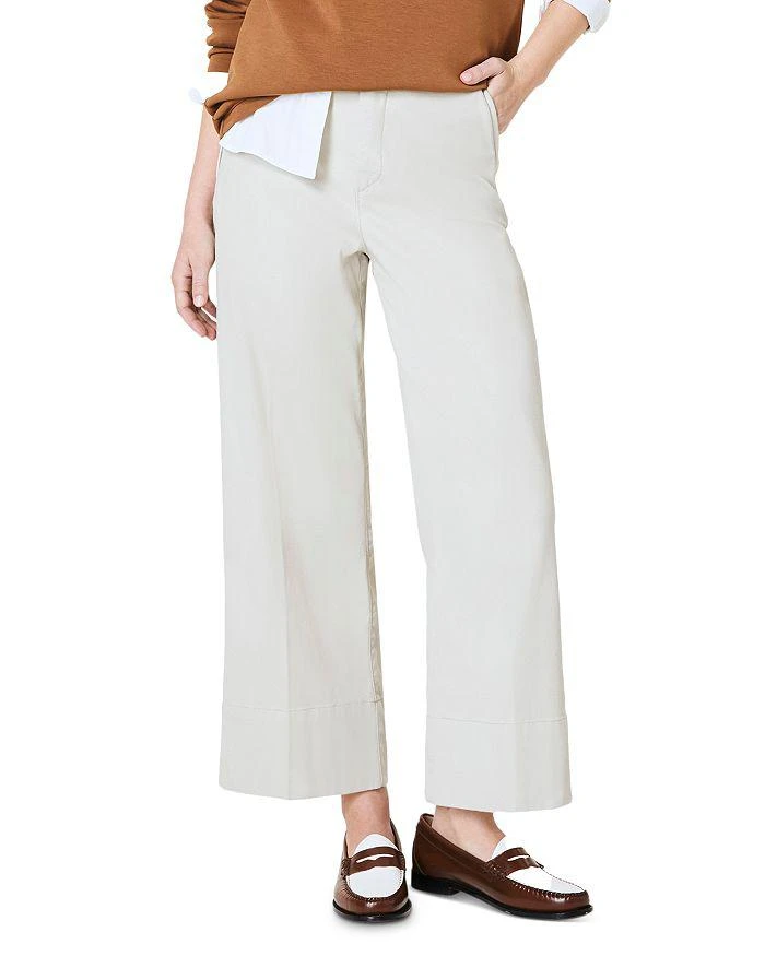SPANX Stretch Twill Crop Wide Leg Pants 2.0 1