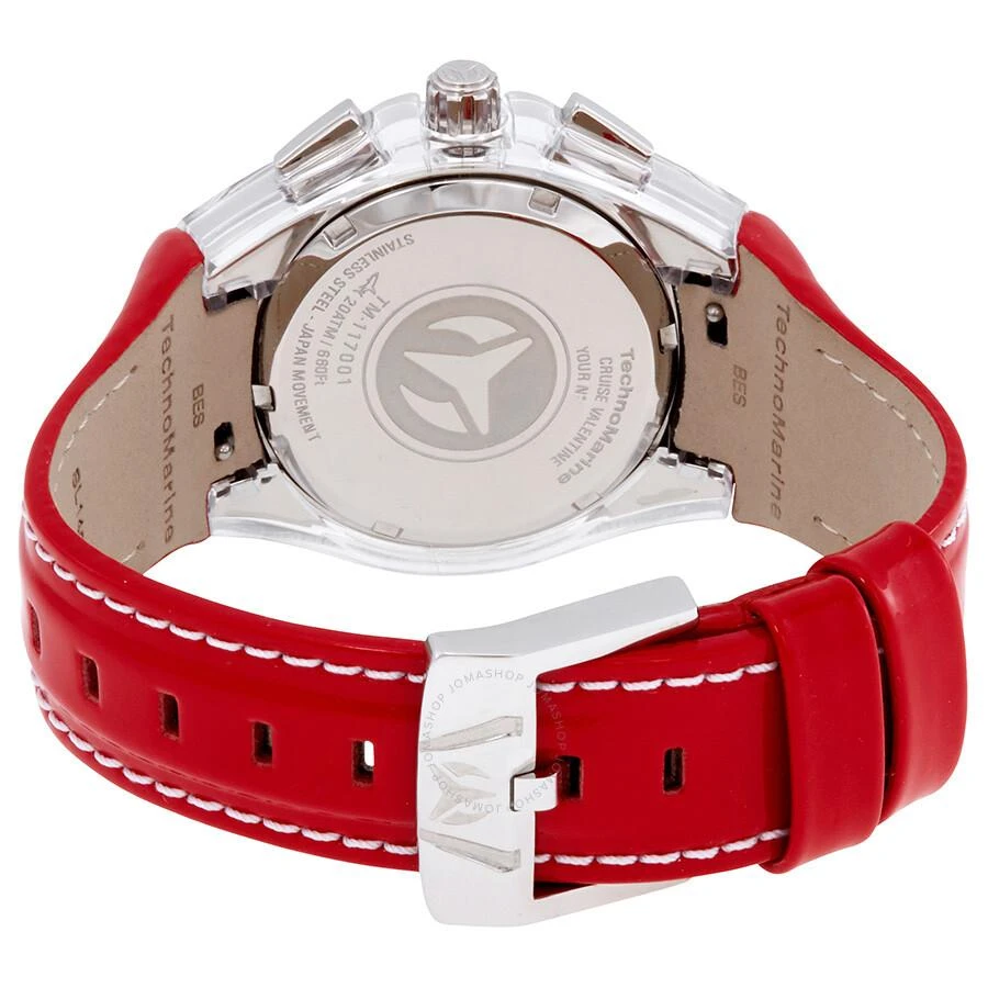TechnoMarine Open Box - Technomarine Cruise Valentine Chronograph Crystal Mother of Pearl Dial Ladies Watch 117001 3