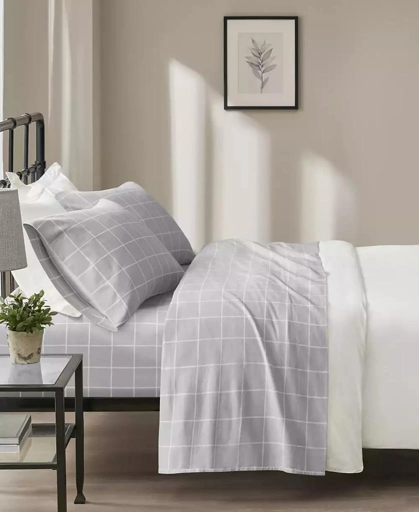 Beautyrest Extra Deep Pocket Cotton Flannel 4-Pc. Sheet Set, Full 5