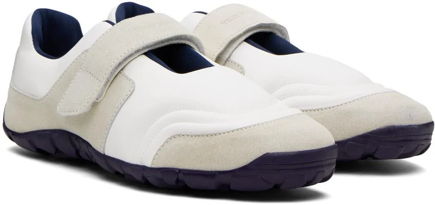 WALES BONNER White & Gray Jewel Sneakers 4