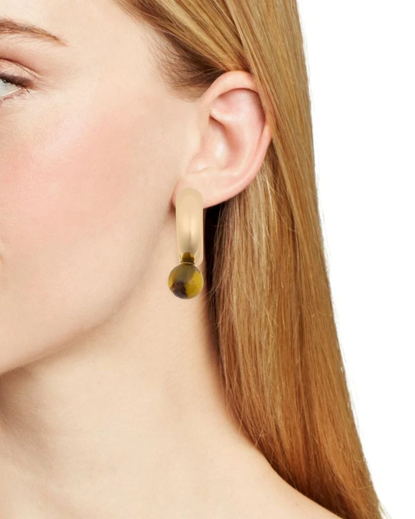 AQUA Hanging Beaded Earrings - Exclusive 3