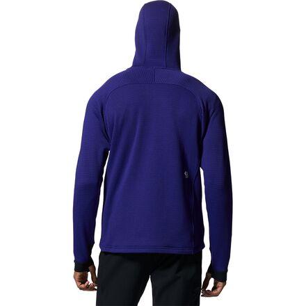 Mountain Hardwear Polartec Power Grid Full-Zip Hoodie - Men's